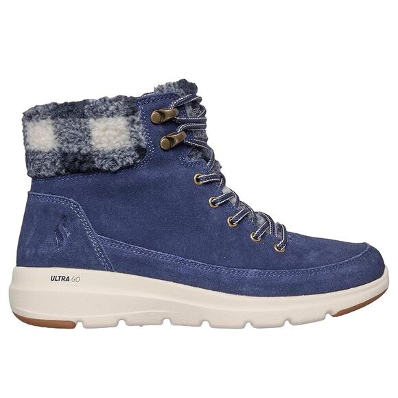 Women's Skechers, On the GO Glacial Ultra - Timber Boot Size 10 New Navy - Picture 1 of 7